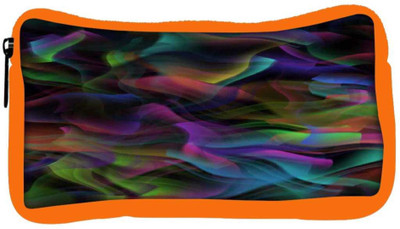 

Snoogg Eco Friendly Canvas Colourful Smoke 2431 Student Pen Pencil Case Coin Purse Pouch Cosmetic Makeup Bag (ORANGE) Pouch(Multicolor)
