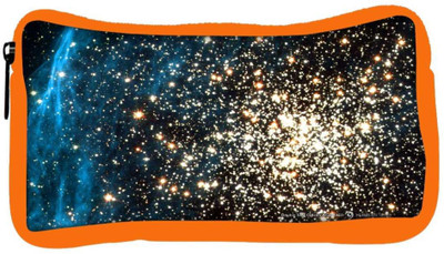 

Snoogg Eco Friendly Canvas Plenty Of Stars Designer Student Pen Pencil Case Coin Purse Pouch Cosmetic Makeup Bag (ORANGE) Pouch(Multicolor)