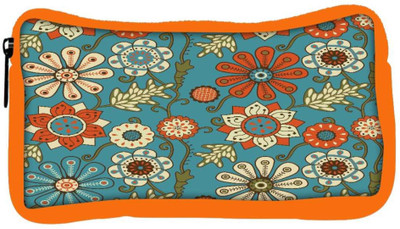

Snoogg Eco Friendly Canvas Colorful Floral Seamless Pattern In Cartoon Style Seamless Pattern Student Pen Pencil Case Coin Purse Pouch Cosmetic Makeup Bag (ORANGE) Pouch(Multicolor)