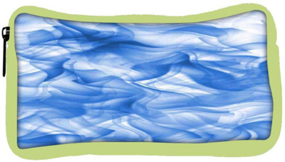 

Snoogg Eco Friendly Canvas White And Blue Smoke 2430 Student Pen Pencil Case Coin Purse Pouch Cosmetic Makeup Bag (GREEN) Pouch(Multicolor)