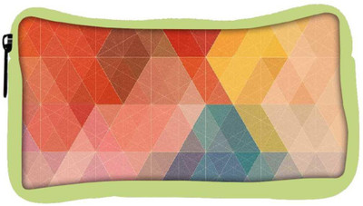

Snoogg Eco Friendly Canvas Design Polygon Student Pen Pencil Case Coin Purse Pouch Cosmetic Makeup Bag (GREEN) Pouch(Multicolor)