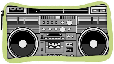 

Snoogg Eco Friendly Canvas Casette Tape Student Pen Pencil Case Coin Purse Pouch Cosmetic Makeup Bag (GREEN) Pouch(Multicolor)
