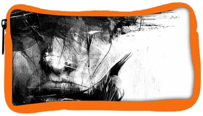 

Snoogg Eco Friendly Canvas Portrait Digital Designer Student Pen Pencil Case Coin Purse Pouch Cosmetic Makeup Bag (ORANGE) Pouch(Multicolor)