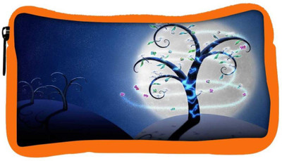 

Snoogg Eco Friendly Canvas White Moon Tree Designer Student Pen Pencil Case Coin Purse Pouch Cosmetic Makeup Bag (ORANGE) Pouch(Multicolor)