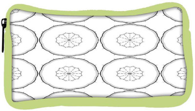 

Snoogg Eco Friendly Canvas Grey Color White Pattern Designer Student Pen Pencil Case Coin Purse Pouch Cosmetic Makeup Bag (GREEN) Pouch(Multicolor)
