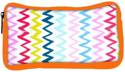 

Snoogg Eco Friendly Canvas Hori Pencil Waves 2571 Student Pen Pencil Case Coin Purse Pouch Cosmetic Makeup Bag (ORANGE) Pouch(Multicolor)