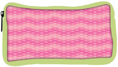 

Snoogg Eco Friendly Canvas Star Pink Circular Pattern Student Pen Pencil Case Coin Purse Pouch Cosmetic Makeup Bag (GREEN) Pouch(Multicolor)