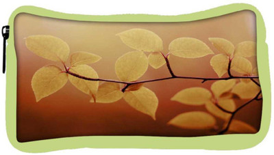 

Snoogg Eco Friendly Canvas Lite Green Leaves Designer Student Pen Pencil Case Coin Purse Pouch Cosmetic Makeup Bag (GREEN) Pouch(Multicolor)