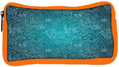 

Snoogg Eco Friendly Canvas Seamless Texture With Flowers Student Pen Pencil Case Coin Purse Pouch Cosmetic Makeup Bag (ORANGE) Pouch(Multicolor)