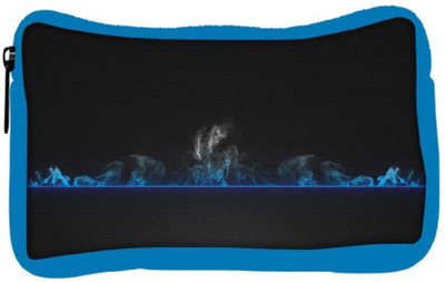

Snoogg Eco Friendly Canvas Honeycomb Smoke Background Designer Student Pen Pencil Case Coin Purse Pouch Cosmetic Makeup Bag (BLUE) Pouch(Multicolor)