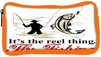 

Snoogg Eco Friendly Canvas Fly Fisherman Catching Trout With Fly Reel Student Pen Pencil Case Coin Purse Pouch Cosmetic Makeup Bag (ORANGE) Pouch(Multicolor)