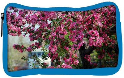 

Snoogg Eco Friendly Canvas Bunch Of Flowers Designer Student Pen Pencil Case Coin Purse Pouch Cosmetic Makeup Bag (BLUE) Pouch(Multicolor)