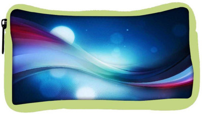 

Snoogg Eco Friendly Canvas Blue Pathway Designer Student Pen Pencil Case Coin Purse Pouch Cosmetic Makeup Bag (GREEN) Pouch(Multicolor)