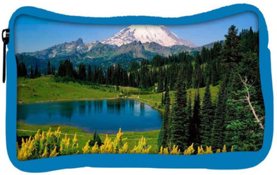 

Snoogg Eco Friendly Canvas Small Pond In Garden Designer Student Pen Pencil Case Coin Purse Pouch Cosmetic Makeup Bag (BLUE) Pouch(Multicolor)