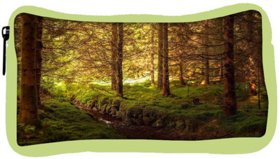 

Snoogg Eco Friendly Canvas Dried Yellow Forest Designer Student Pen Pencil Case Coin Purse Pouch Cosmetic Makeup Bag (GREEN) Pouch(Multicolor)