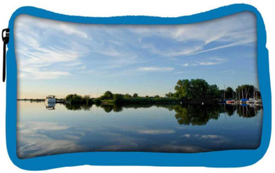 

Snoogg Eco Friendly Canvas Trees And River Designer Student Pen Pencil Case Coin Purse Pouch Cosmetic Makeup Bag (BLUE) Pouch(Multicolor)