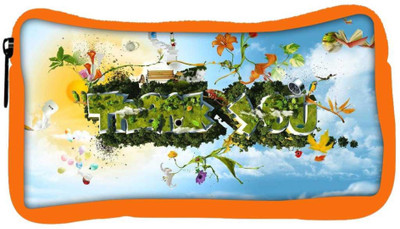 

Snoogg Eco Friendly Canvas Thank You Designer Student Pen Pencil Case Coin Purse Pouch Cosmetic Makeup Bag (ORANGE) Pouch(Multicolor)
