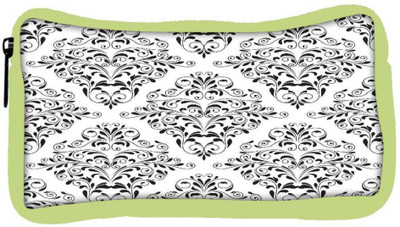 

Snoogg Eco Friendly Canvas Grey Leafy Pattern Designer Student Pen Pencil Case Coin Purse Pouch Cosmetic Makeup Bag (GREEN) Pouch(Multicolor)