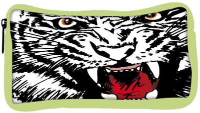 

Snoogg Eco Friendly Canvas Sketch Of Tiger Vector Illustration Student Pen Pencil Case Coin Purse Pouch Cosmetic Makeup Bag (GREEN) Pouch(Multicolor)