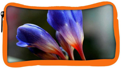 

Snoogg Eco Friendly Canvas Rare Blue Flower Designer Student Pen Pencil Case Coin Purse Pouch Cosmetic Makeup Bag (ORANGE) Pouch(Multicolor)