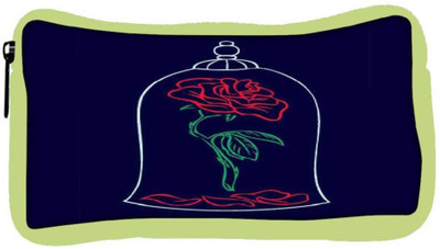 

Snoogg Eco Friendly Canvas Bell Rose Student Pen Pencil Case Coin Purse Pouch Cosmetic Makeup Bag (GREEN) Pouch(Multicolor)