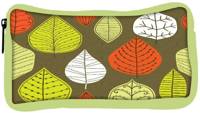 

Snoogg Eco Friendly Canvas Active Leaves Designer Student Pen Pencil Case Coin Purse Pouch Cosmetic Makeup Bag (GREEN) Pouch(Multicolor)