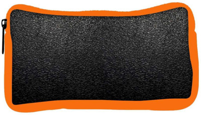 

Snoogg Eco Friendly Canvas Distorted Formations Student Pen Pencil Case Coin Purse Pouch Cosmetic Makeup Bag (ORANGE) Pouch(Multicolor)