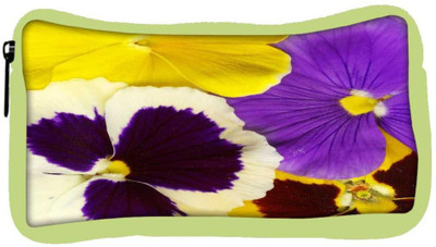 

Snoogg Eco Friendly Canvas Closeup Of Colourful Viola Tricolor Student Pen Pencil Case Coin Purse Pouch Cosmetic Makeup Bag (GREEN) Pouch(Multicolor)