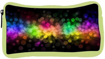 

Snoogg Eco Friendly Canvas Multiple Colorful Bubbles Designer Student Pen Pencil Case Coin Purse Pouch Cosmetic Makeup Bag (GREEN) Pouch(Multicolor)