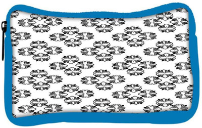 

Snoogg Eco Friendly Canvas Four Layer Connected Designer Student Pen Pencil Case Coin Purse Pouch Cosmetic Makeup Bag (BLUE) Pouch(Multicolor)