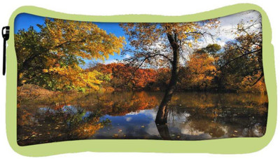 

Snoogg Eco Friendly Canvas Small Lake In Forest Designer Student Pen Pencil Case Coin Purse Pouch Cosmetic Makeup Bag (GREEN) Pouch(Multicolor)
