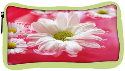 

Snoogg Eco Friendly Canvas Beautiful Flower In Nature Background Student Pen Pencil Case Coin Purse Pouch Cosmetic Makeup Bag (GREEN) Pouch(Multicolor)