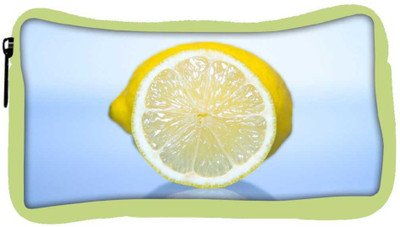

Snoogg Eco Friendly Canvas Lemon Designer Student Pen Pencil Case Coin Purse Pouch Cosmetic Makeup Bag (GREEN) Pouch(Multicolor)