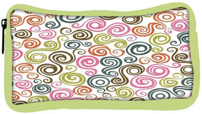 

Snoogg Eco Friendly Canvas Cream Pattern Design Designer Student Pen Pencil Case Coin Purse Pouch Cosmetic Makeup Bag (GREEN) Pouch(Multicolor)
