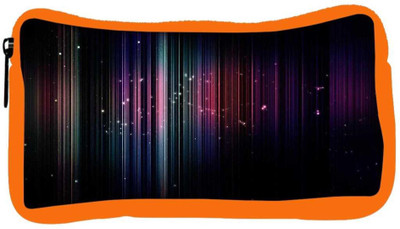 

Snoogg Eco Friendly Canvas Stars At Nite Designer Student Pen Pencil Case Coin Purse Pouch Cosmetic Makeup Bag (ORANGE) Pouch(Multicolor)