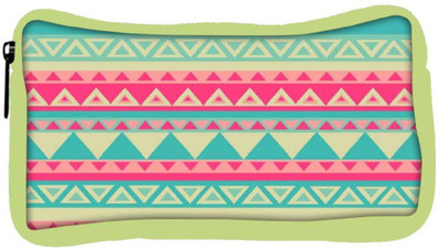 

Snoogg Eco Friendly Canvas Aztec Pink Student Pen Pencil Case Coin Purse Pouch Cosmetic Makeup Bag (GREEN) Pouch(Multicolor)