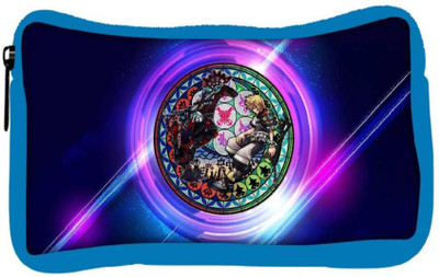 

Snoogg Eco Friendly Canvas Kingdom Hearts Designer Student Pen Pencil Case Coin Purse Pouch Cosmetic Makeup Bag (BLUE) Pouch(Multicolor)