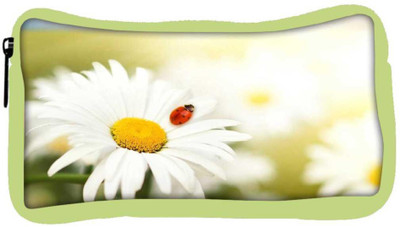 

Snoogg Eco Friendly Canvas Red Beatel In White Flower Designer Student Pen Pencil Case Coin Purse Pouch Cosmetic Makeup Bag (GREEN) Pouch(Multicolor)