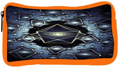 

Snoogg Eco Friendly Canvas Translucent Cuboids 2724 Student Pen Pencil Case Coin Purse Pouch Cosmetic Makeup Bag (ORANGE) Pouch(Multicolor)