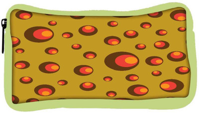 

Snoogg Eco Friendly Canvas Colorful Circles Designer Student Pen Pencil Case Coin Purse Pouch Cosmetic Makeup Bag (GREEN) Pouch(Multicolor)