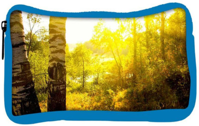

Snoogg Eco Friendly Canvas Yellow Tree Designer Student Pen Pencil Case Coin Purse Pouch Cosmetic Makeup Bag (BLUE) Pouch(Multicolor)