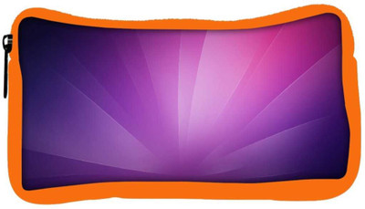

Snoogg Eco Friendly Canvas Abstract Purple Designer Student Pen Pencil Case Coin Purse Pouch Cosmetic Makeup Bag (ORANGE) Pouch(Multicolor)
