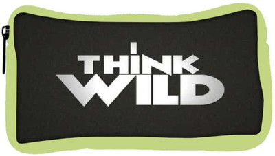 

Snoogg Eco Friendly Canvas I Think Wild Student Pen Pencil Case Coin Purse Pouch Cosmetic Makeup Bag (GREEN) Pouch(Multicolor)
