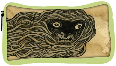 

Snoogg Eco Friendly Canvas Travismillard Designer Student Pen Pencil Case Coin Purse Pouch Cosmetic Makeup Bag (GREEN) Pouch(Multicolor)