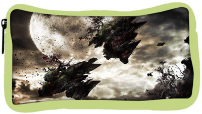 

Snoogg Eco Friendly Canvas Broken Earth Designer Student Pen Pencil Case Coin Purse Pouch Cosmetic Makeup Bag (GREEN) Pouch(Multicolor)