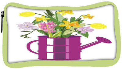 

Snoogg Eco Friendly Canvas Abstract Spring Illustration With Lots Of Flowers Student Pen Pencil Case Coin Purse Pouch Cosmetic Makeup Bag (GREEN) Pouch(Multicolor)