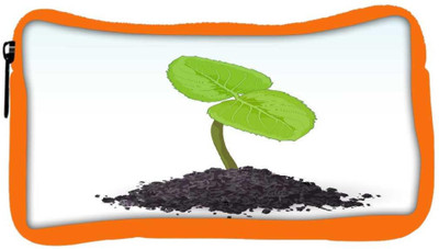 

Snoogg Eco Friendly Canvas Spring Sprout Vector Student Pen Pencil Case Coin Purse Pouch Cosmetic Makeup Bag (ORANGE) Pouch(Multicolor)