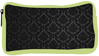

Snoogg Eco Friendly Canvas Patterns Damask Designer Student Pen Pencil Case Coin Purse Pouch Cosmetic Makeup Bag (GREEN) Pouch(Multicolor)