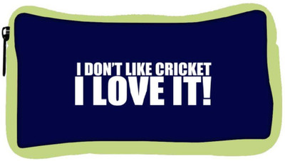 

Snoogg Eco Friendly Canvas Love Cricket Student Pen Pencil Case Coin Purse Pouch Cosmetic Makeup Bag (GREEN) Pouch(Multicolor)