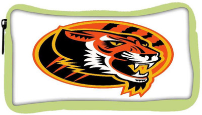 

Snoogg Eco Friendly Canvas Angry Tiger Side Retro Student Pen Pencil Case Coin Purse Pouch Cosmetic Makeup Bag (GREEN) Pouch(Multicolor)